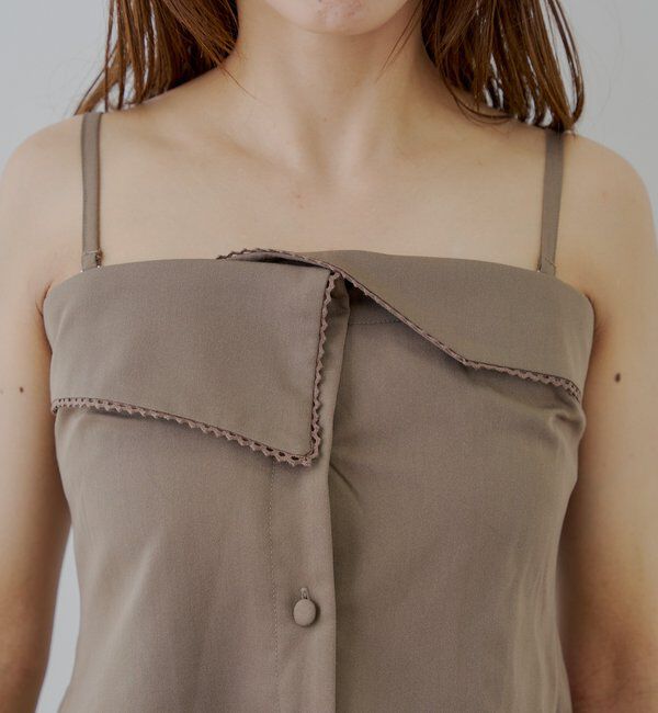  「折り返しデザインスーツコンビネゾン」|ワンピース|