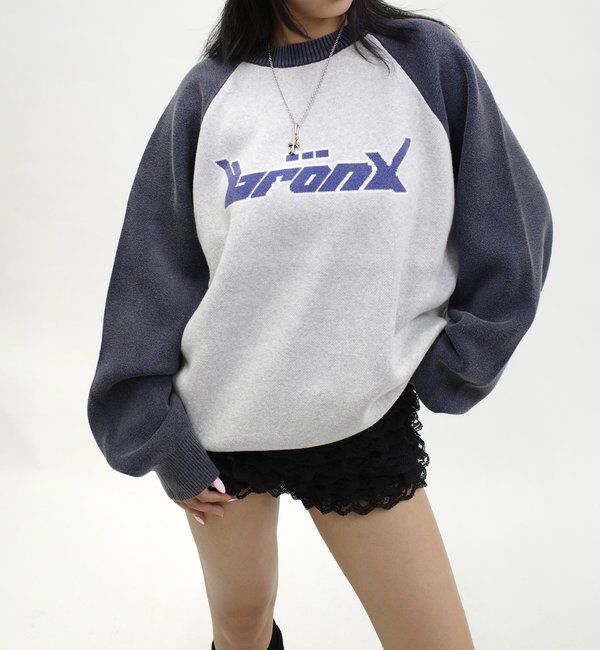  「【KOOKY'N/クーキー】BRONXラグランニット」|ニット・セーター|