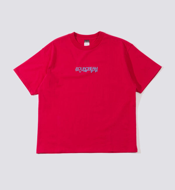  「2サイズ【Sourcreama/サワークリーム】3D刺繍ロゴTEE」|Tシャツ・カットソー|