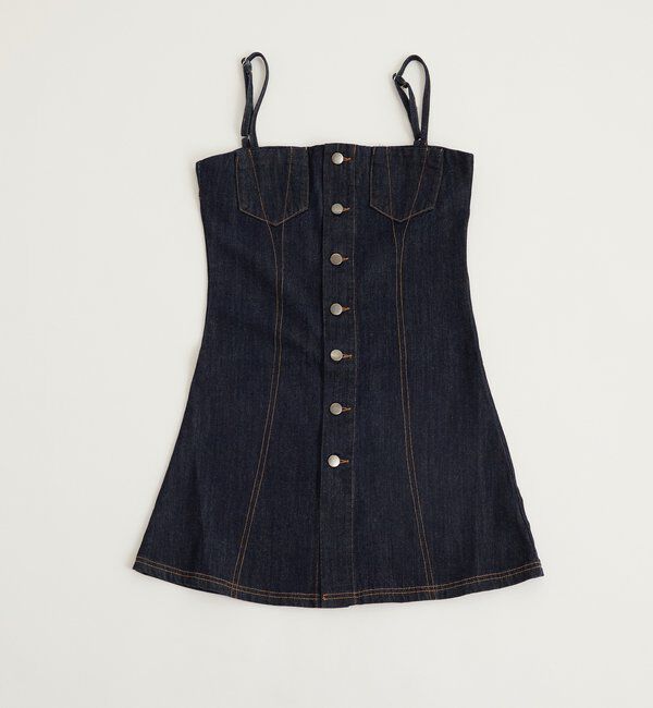  「ビスチェキャミワンピ」|ワンピース|