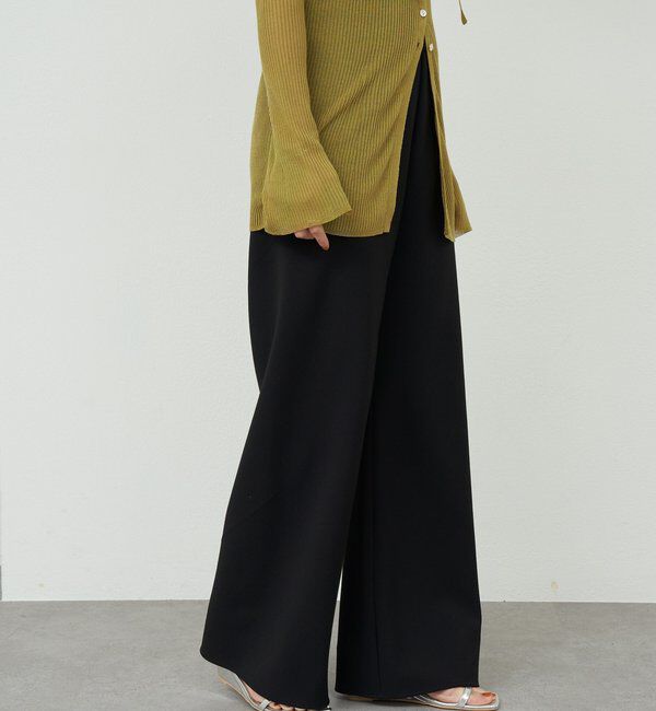  「ダブルクロスワイドパンツ」|チノ|