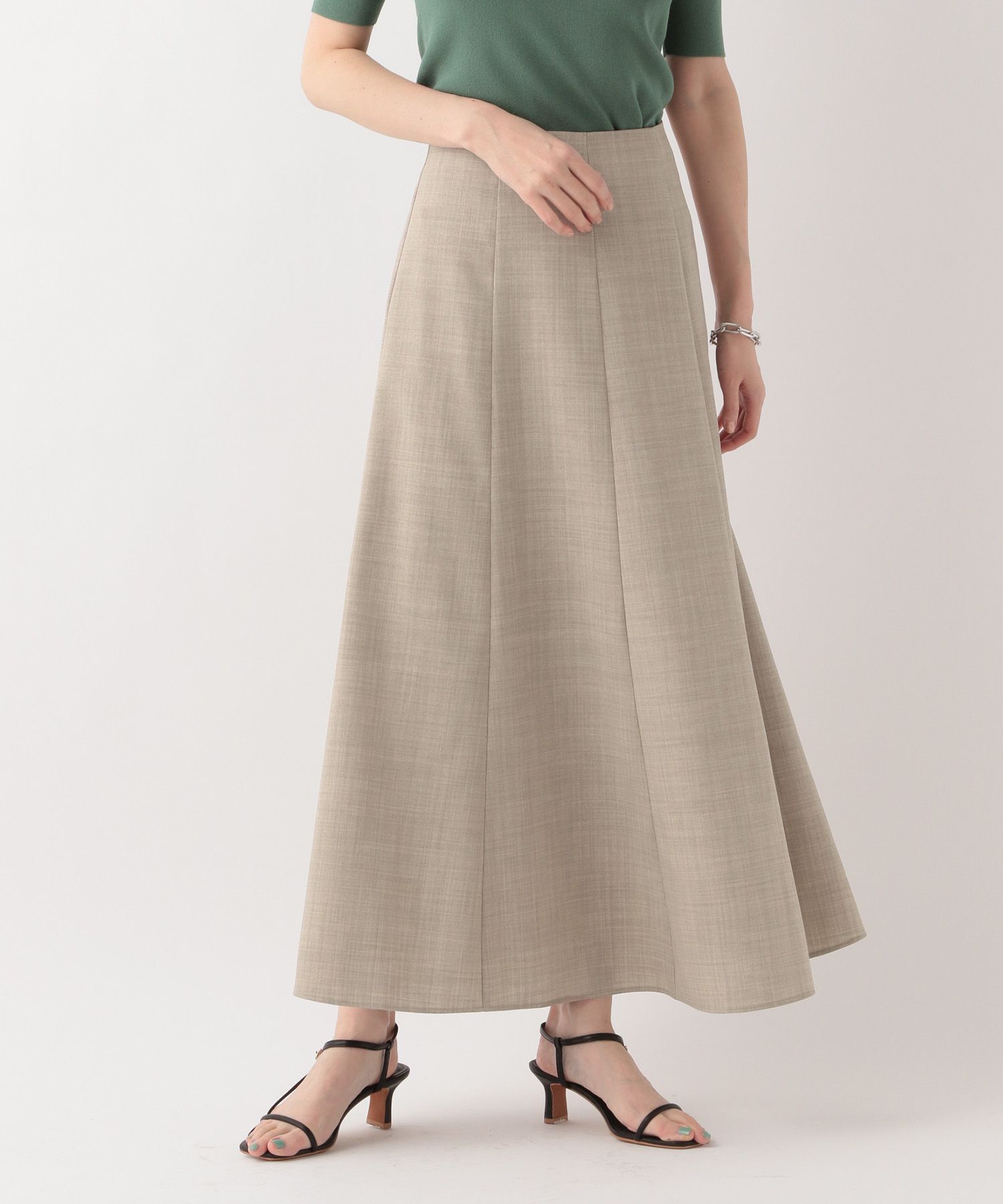 A part by 「【Sサイズ展開】セミフレアスカート」|スカート|