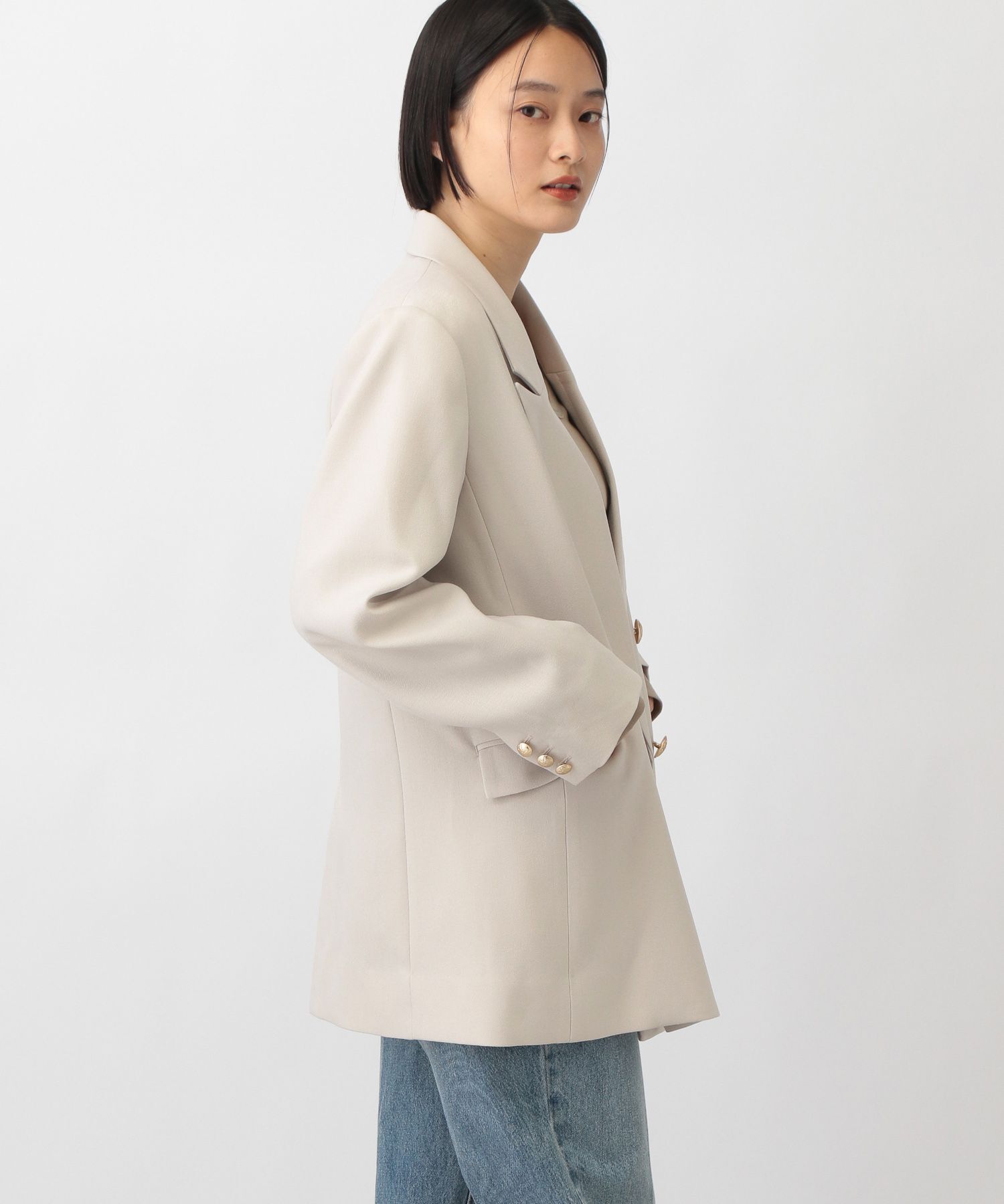 A part by 「【セットアップ対応】LNTサージテーラードジャケット」|テーラードジャケット|
