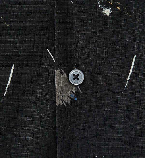 ABAHOUSE「【WEB限定】スラブポリグラフィックシャツ/ スプラッシュドット柄/ペーズリー柄」|シャツ・ブラウス|