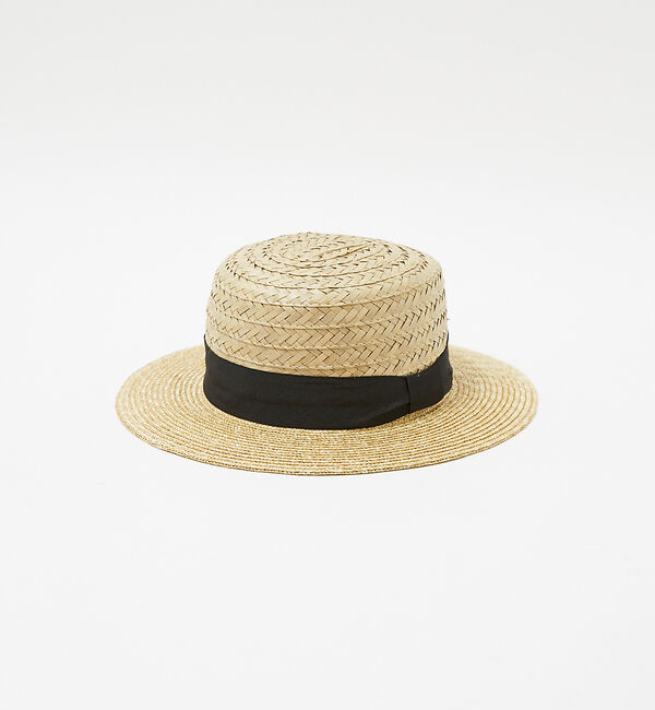 ABAHOUSE「【RUBEN/ルーベン】NATURAL BOWTER HAT/カンカン帽」|その他|