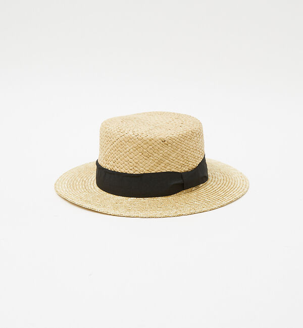 ABAHOUSE「【RUBEN/ルーベン】NATURAL BOWTER HAT/カンカン帽」|その他|
