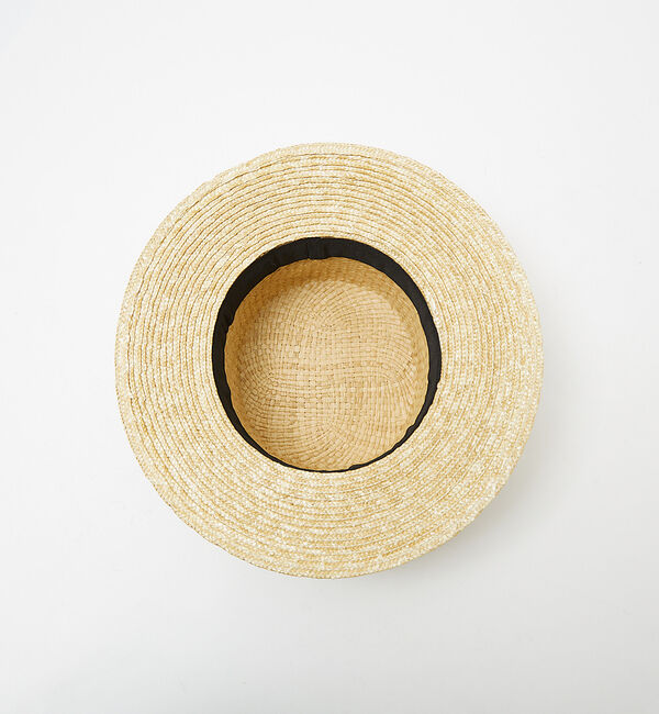 ABAHOUSE「【RUBEN/ルーベン】NATURAL BOWTER HAT/カンカン帽」|その他|