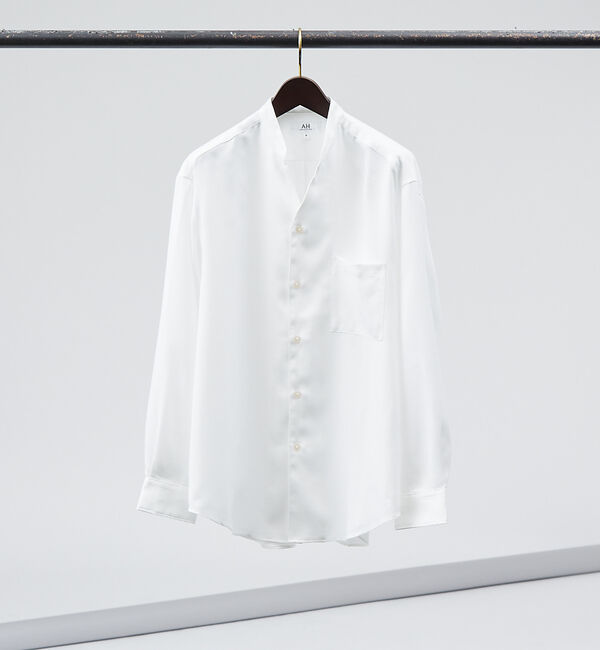 ABAHOUSE「【AH ABAHOUSE】アムンゼン Vネックシャツ」|シャツ・ブラウス|