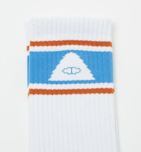 ABAHOUSE「【POLeR / ポーラー】ロゴ スケートソックス」|ソックス|