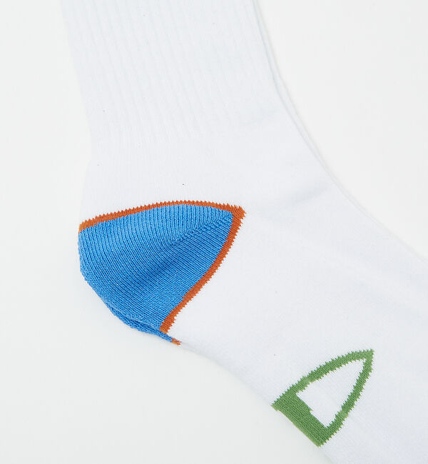 ABAHOUSE「【POLeR / ポーラー】ロゴ スケートソックス」|ソックス|