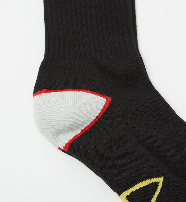 ABAHOUSE「【POLeR / ポーラー】ロゴ スケートソックス」|ソックス|