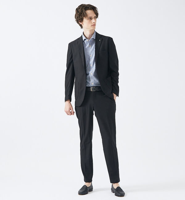 ABAHOUSE「【セットアップ対応/FLEX JACKET】トリコット メッシュジャケット /」|テーラードジャケット|