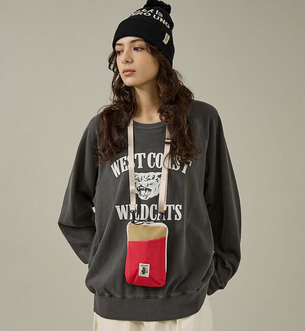 ABAHOUSE「【COBMASTER/コブマスター】Air WP SMARTPHONE 8100」|ショルダー・メッセンジャー|レッド