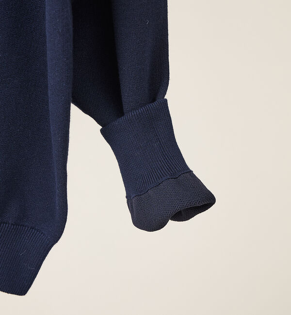 ABAHOUSE「スウェットライク ロゴニット プルオーバー【予約】」|ニット・セーター|