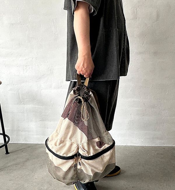 ABAHOUSE「【WEEKEND(ER)/ウィークエンダー】WKD　MESH　DW PACK/ウ」|リュック|