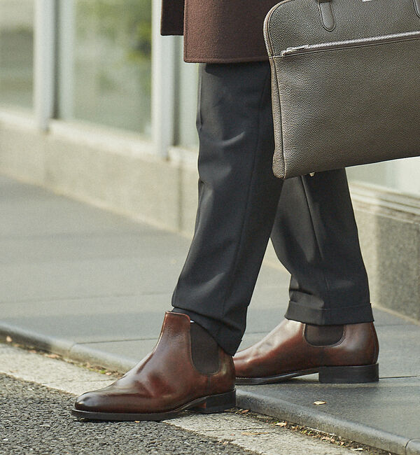 alfredoBANNISTER「【定番】グッドイヤー サイドゴアブーツ / チェルシーブーツ」|ショートブーツ|