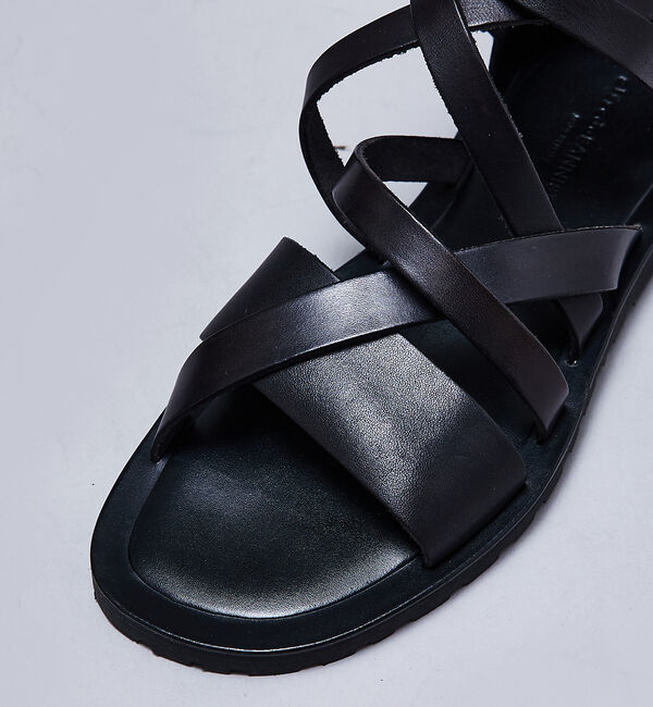 alfredoBANNISTER「マルチクロス グラディエーターサンダル」|サンダル|