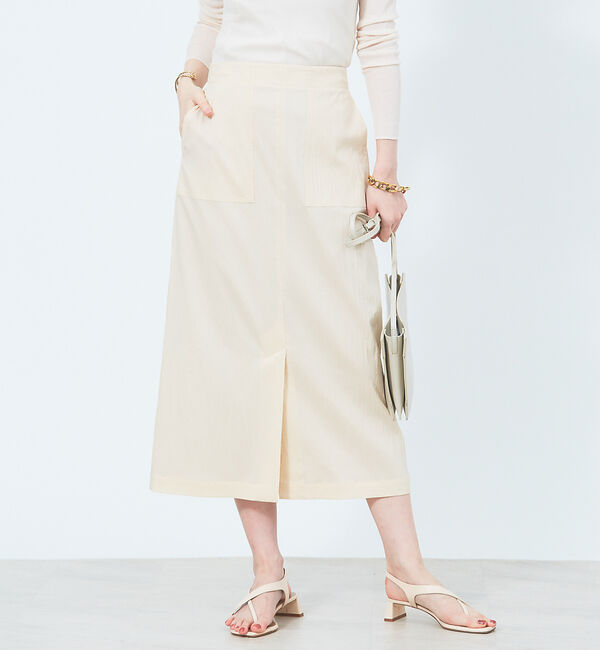 Rouge vif「タイプライターポケットスカート」|スカート|