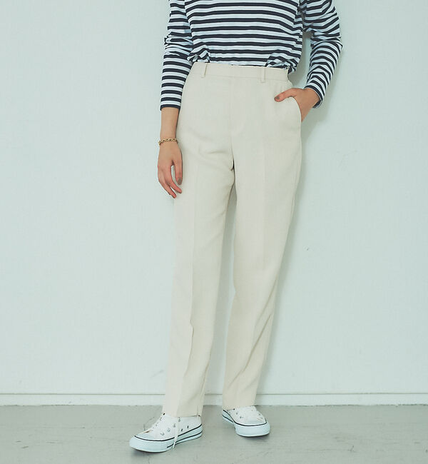 Rouge vif「【セットアップ対応】ツィルテーパードパンツ」|その他|アイボリー
