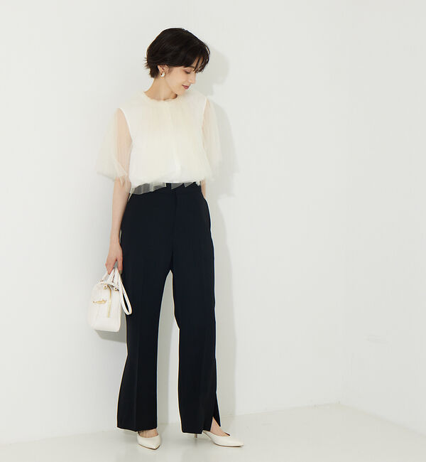 Rouge vif「【セットアップ対応】サイドスリットパンツ」|その他|