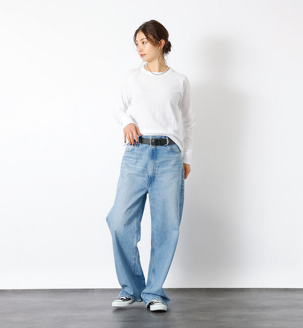 Rouge vif「【JEMORGAN / ジェーイーモーガン】ワッフルラグランロンＴ / パック入」|Tシャツ・カットソー|