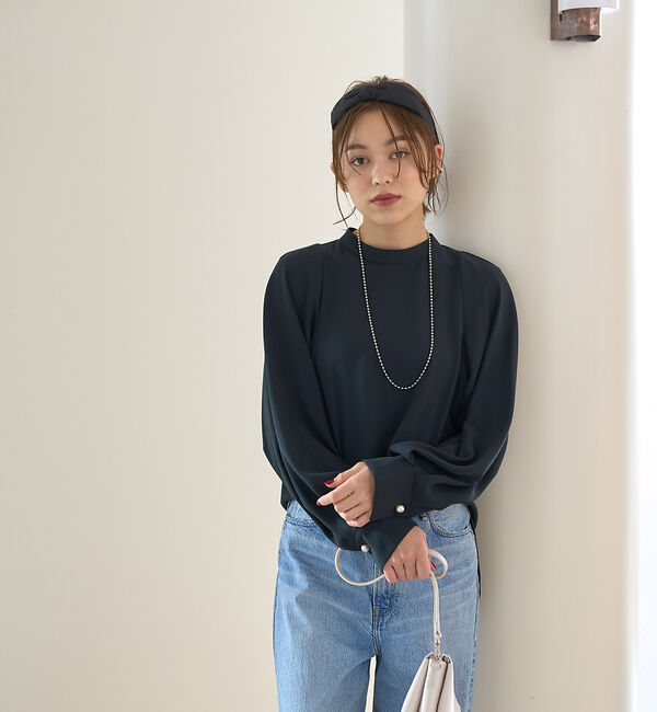 Rouge vif「ボリュームスリーブブラウス」|シャツ・ブラウス|