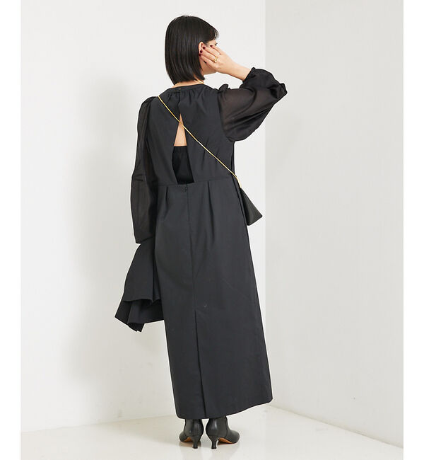 Rouge vif「バルーンシアースリーブワンピース」|ワンピース|