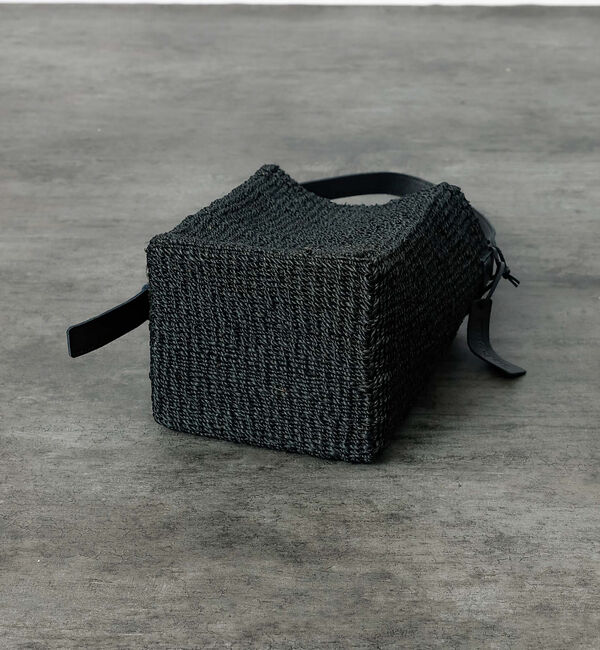 Rouge vif「【BAGMATI / バグマティ】ワンハンドル かごバッグ / ブラック【WEB」|ハンドバッグ|