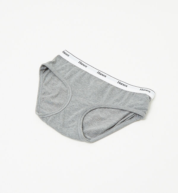 Rouge vif「【Hanes / ヘインズ】ショーツ / ロゴ / コットンジャージー」|インナー|グレー