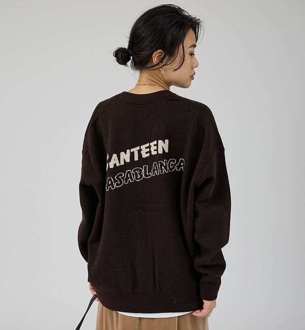 Rouge vif「【ST.JOHNS 3RD CLUB/セントジョンズサードクラブ】ロゴカーディガ」|カーディガン|