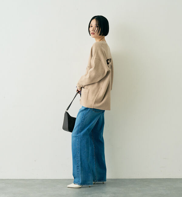 Rouge vif「【ST.JOHNS 3RD CLUB/セントジョンズサードクラブ】ロゴカーディガ」|カーディガン|