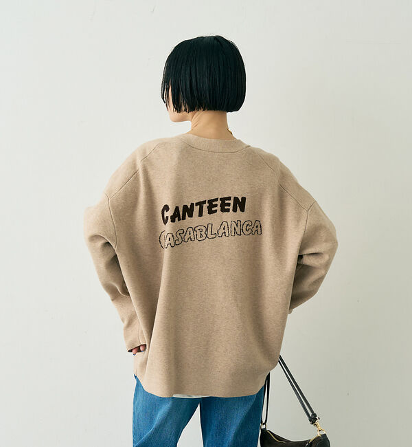 Rouge vif「【ST.JOHNS 3RD CLUB/セントジョンズサードクラブ】ロゴカーディガ」|カーディガン|