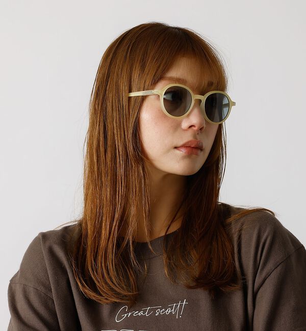 Rouge vif「【LE FOON / ルフォーン】 Mont Blanc  Cream/ラウンド」|メガネ|