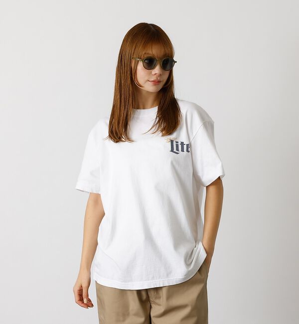 Rouge vif「【LE FOON / ルフォーン】 Mont Blanc  Cream/ラウンド」|メガネ|