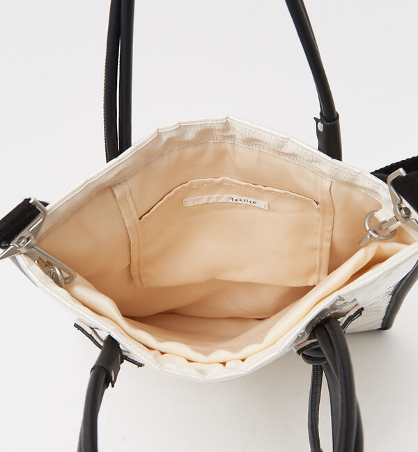 qualite「【エディター高橋志津奈 &times; qualite】2WAY PCトートバッグ」|トートバッグ|