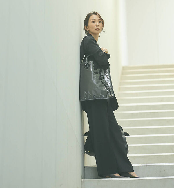 qualite「【エディター高橋志津奈 &times; qualite】2WAY PCトートバッグ」|トートバッグ|