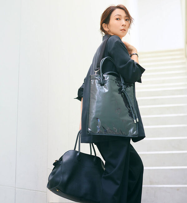 qualite「【エディター高橋志津奈 &times; qualite】2WAY PCトートバッグ」|トートバッグ|