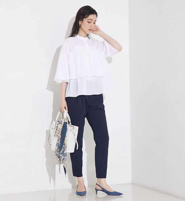 qualite「【25SS】2WAYストレッチタックパンツ」|その他|