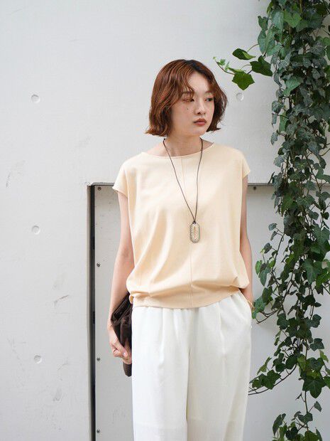 qualite「強撚ライトポンチプルオーバー」|Tシャツ・カットソー|