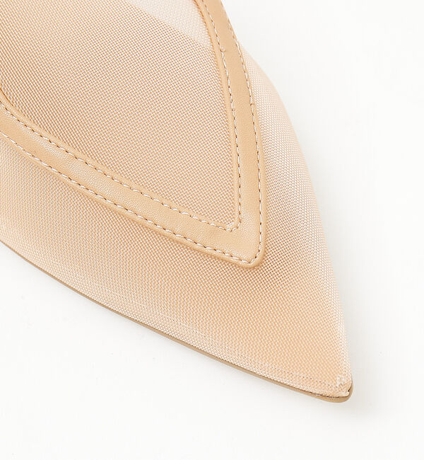 AU BANNISTER「メッシュポインテッドフラットパンプス」|パンプス|