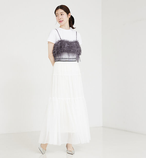 SELFIST「チュールフリルキャミビスチェ」|その他|