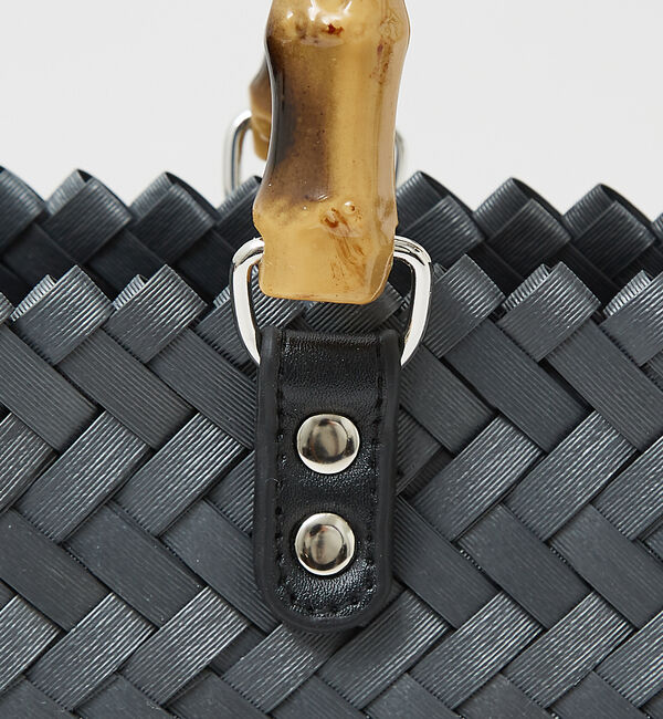 abahouse mavie「バンブートートバック」|かごバッグ|