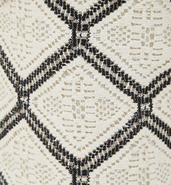 abahouse mavie「レースイージーストレートパンツ」|その他|