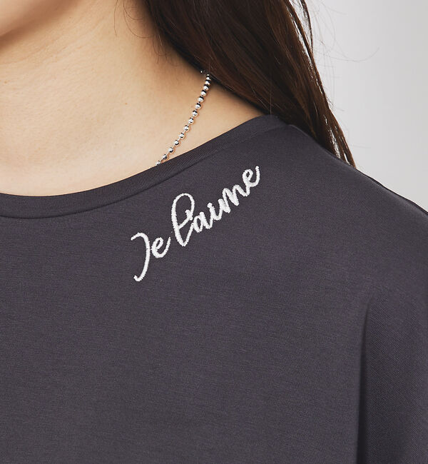 abahouse mavie「刺繍ロゴTシャツ」|Tシャツ・カットソー|