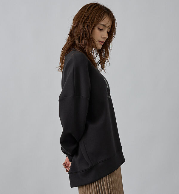 abahouse mavie「シルキーダンボールロゴプルオーバー」|スウェット・ジャージ|