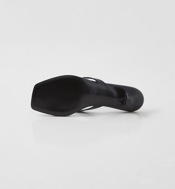 The Store by C' 「【TOTEME】THE FLIP-FLOP HEEL BLACK/ブラックサンダ」|サンダル|