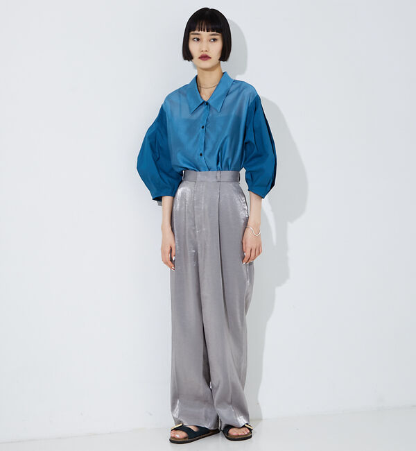 NOMINE「サテンパンツ」|スラックス|