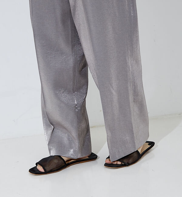 NOMINE「サテンパンツ」|スラックス|