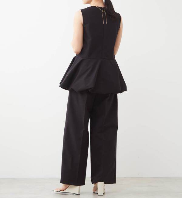 TIARA「バルーンペプラムブラウス」|シャツ・ブラウス|