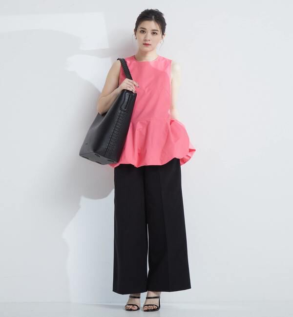 TIARA「バルーンペプラムブラウス」|シャツ・ブラウス|